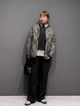 「アイテム（スニーカー）」を使った、louisさん（レディース・153cm・30代）の秋コーディネート