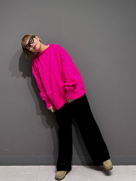 「アイテム（ニットキャップ/ビーニー）」を使った、louisさん（レディース・153cm・30代）の秋コーディネート