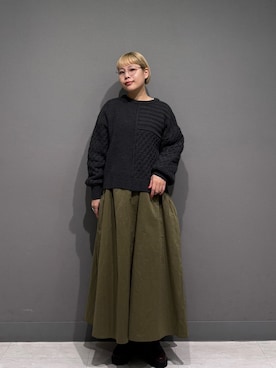 「アイテム（ブーツ）」を使った、louisさん（レディース・153cm・30代）の冬コーディネート