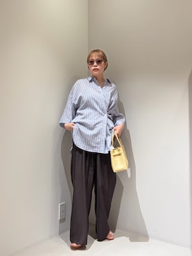 「アイテム（トートバッグ）」を使った、louisさん（レディース・153cm・30代）の夏コーディネート