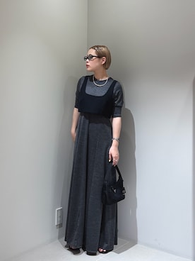 「アイテム（その他トップス）」を使った、louisさん（レディース・153cm）の春コーディネート
