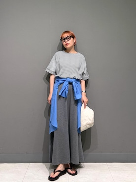 「URBAN RESEARCH Sonny Label（アーバンリサーチサニーレーベル）のアイテム（トップス）」を使った、louisさん（レディース・153cm）の春コーディネート