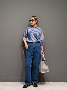 「RODE SKO（ロデスコ）のアイテム」を使った、louisさん（レディース・153cm）の夏コーディネート