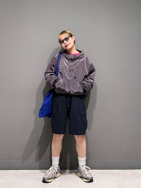 「FORK&SPOON（フォークアンドスプーン）のアイテム（トップス）」を使った、louisさん（レディース・153cm）の春コーディネート