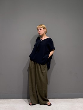 「URBAN RESEARCH DOORS（アーバンリサーチドアーズ）のアイテム（アナログ腕時計）」を使った、louisさん（レディース・153cm）の夏コーディネート
