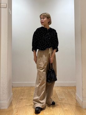 「アイテム（トップス）」を使った、louisさん（レディース・153cm・30代）の秋コーディネート