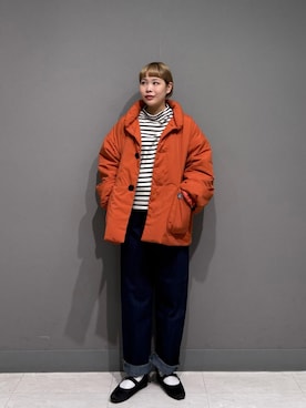 「アイテム（パンプス）」を使った、louisさん（レディース・153cm）の秋コーディネート