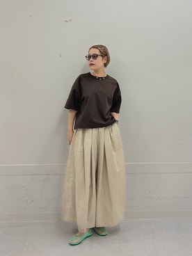 「EKAL（エカル）のアイテム」を使った、louisさん（レディース・153cm）の夏コーディネート