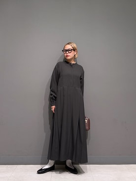 「URBAN RESEARCH DOORS(アーバンリサーチドアーズ)のアイテム(ワンピース/ドレス)」を使った、louisさん(レディース・153cm)の秋コーディネート