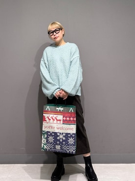 louisさん（骨格ストレート・レディース・153cm）の冬コーディネート