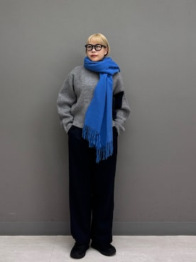 「アイテム（スニーカー）」を使った、louisさん（レディース・153cm・30代）の冬コーディネート