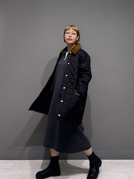 「アイテム（ワンピース/ドレス）」を使った、louisさん（レディース・153cm）の秋コーディネート