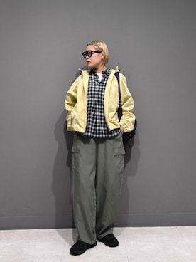 「EKAL（エカル）のアイテム」を使った、louisさん（レディース・153cm）の春コーディネート