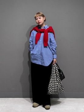 louisさん（骨格ストレート・レディース・153cm）の秋コーディネート