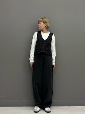 「アイテム（スニーカー）」を使った、louisさん（レディース・153cm・30代）の夏コーディネート