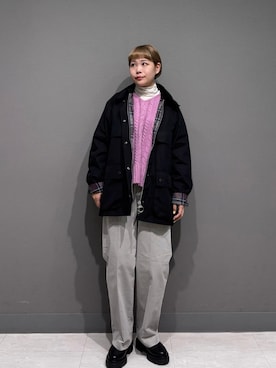 「アイテム（テーラードジャケット）」を使った、louisさん（レディース・153cm・30代）の秋コーディネート