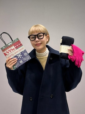 louisさん（骨格ストレート・レディース・153cm）の冬コーディネート