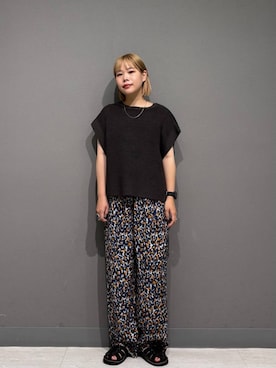 「柄物」｜louisさん（レディース・153cm）の夏コーディネート