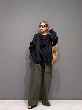 「かぐれ（カグレ）のアイテム」を使った、louisさん（レディース・153cm）の夏コーディネート