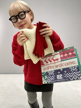 「アイテム（ニット/セーター）」を使った、louisさん（レディース・153cm・30代）の冬コーディネート