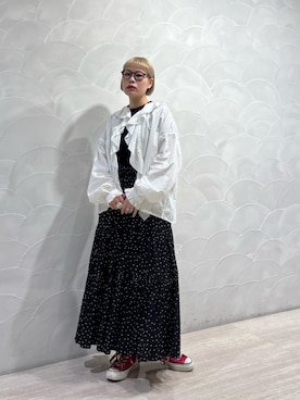 「かぐれ（カグレ）のアイテム」を使った、louisさん（レディース・153cm）の春コーディネート