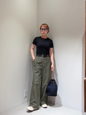 「URBAN RESEARCH DOORS（アーバンリサーチドアーズ）のアイテム（アナログ腕時計）」を使った、louisさん（レディース・153cm）の夏コーディネート