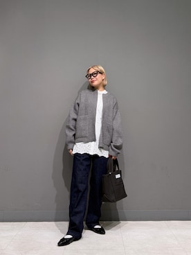 「RODE SKO（ロデスコ）のアイテム」を使った、louisさん（レディース・153cm）の秋コーディネート