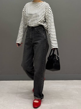 「Lee（リー）のアイテム」を使った、louisさん（レディース・153cm）の夏コーディネート