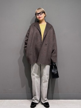 「アイテム（その他アウター）」を使った、louisさん（レディース・153cm・30代）の秋コーディネート