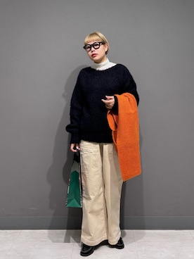 「アイテム（シューズ）」を使った、louisさん（レディース・153cm・30代）の秋コーディネート