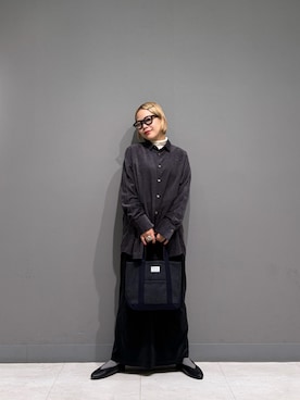 「FORK&SPOON（フォークアンドスプーン）のアイテム」を使った、louisさん（レディース・153cm）の秋コーディネート