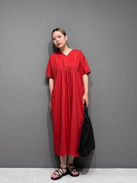 「ペーパーバッグ」｜louisさん（レディース・153cm）の夏コーディネート
