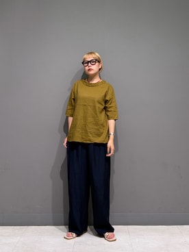 「URBAN RESEARCH DOORS（アーバンリサーチドアーズ）のアイテム（アナログ腕時計）」を使った、louisさん（レディース・153cm）の夏コーディネート