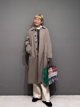 「アイテム（テーラードジャケット）」を使った、louisさん（レディース・153cm・30代）の冬コーディネート