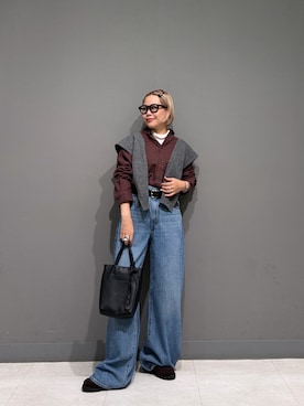louisさん（レディース・153cm）の秋コーディネート