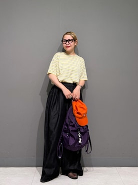 「RODE SKO（ロデスコ）のアイテム」を使った、louisさん（レディース・153cm）の夏コーディネート