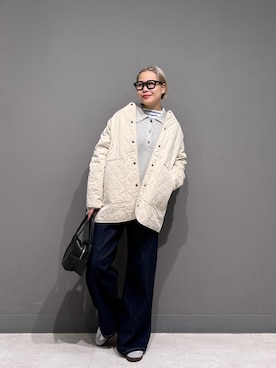 「かぐれ（カグレ）のアイテム」を使った、louisさん（レディース・153cm）の冬コーディネート