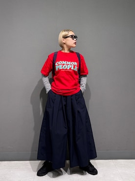 「EKAL（エカル）のアイテム」を使った、louisさん（レディース・153cm）の春コーディネート