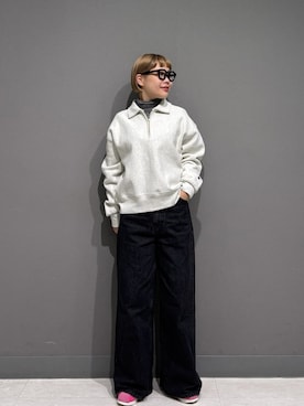 「アイテム（スニーカー）」を使った、louisさん（レディース・153cm）の秋コーディネート