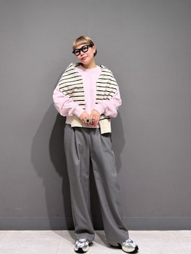 louisさん（レディース・153cm）の冬コーディネート