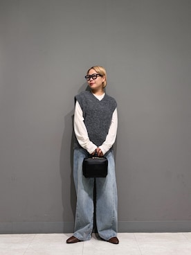 「RODE SKO（ロデスコ）のアイテム」を使った、louisさん（レディース・153cm）の秋コーディネート