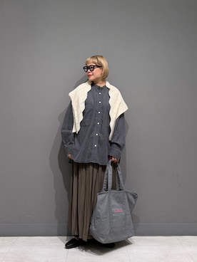 「URBAN RESEARCH DOORS（アーバンリサーチドアーズ）のアイテム（ファッション雑貨）」を使った、louisさん（レディース・153cm）の秋コーディネート