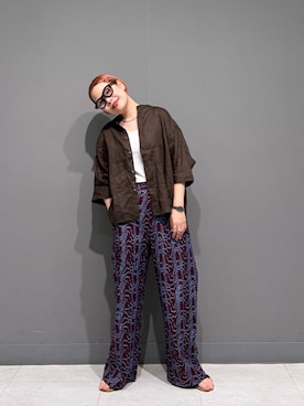 「アイテム（ネックレス）」を使った、louisさん（レディース・153cm・30代）の春コーディネート