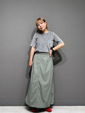 「PUMA（プーマ）のアイテム」を使った、louisさん（レディース・153cm）の夏コーディネート
