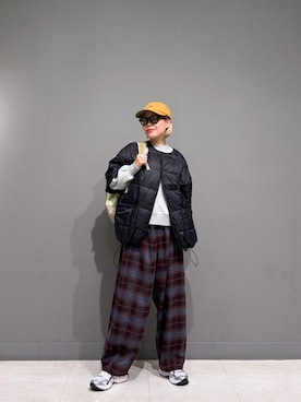 「FORK&SPOON（フォークアンドスプーン）のアイテム」を使った、louisさん（レディース・153cm）の秋コーディネート
