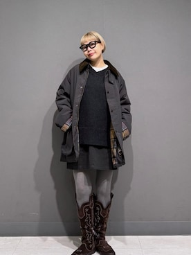 「アイテム（テーラードジャケット）」を使った、louisさん（レディース・153cm）の秋コーディネート