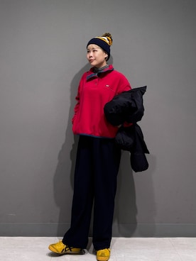 「FORK&SPOON」｜「アイテム（パンツ）」を使った、louisさん（レディース・153cm）の秋コーディネート