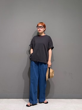 「URBAN RESEARCH Sonny Label（アーバンリサーチサニーレーベル）のアイテム」を使った、louisさん（レディース・153cm）の夏コーディネート