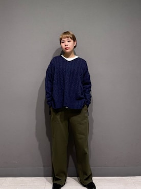 「アイテム（パンプス）」を使った、louisさん（レディース・153cm・30代）の秋コーディネート