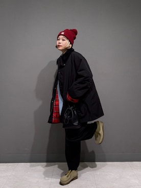 「アイテム（テーラードジャケット）」を使った、louisさん（レディース・153cm）の秋コーディネート